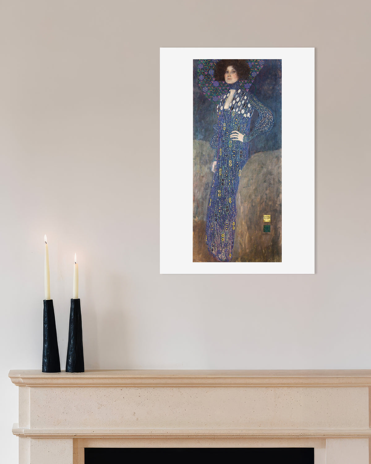 Affiche Portrait d'Emilie Flöge (1902) de Gustav Klimt
