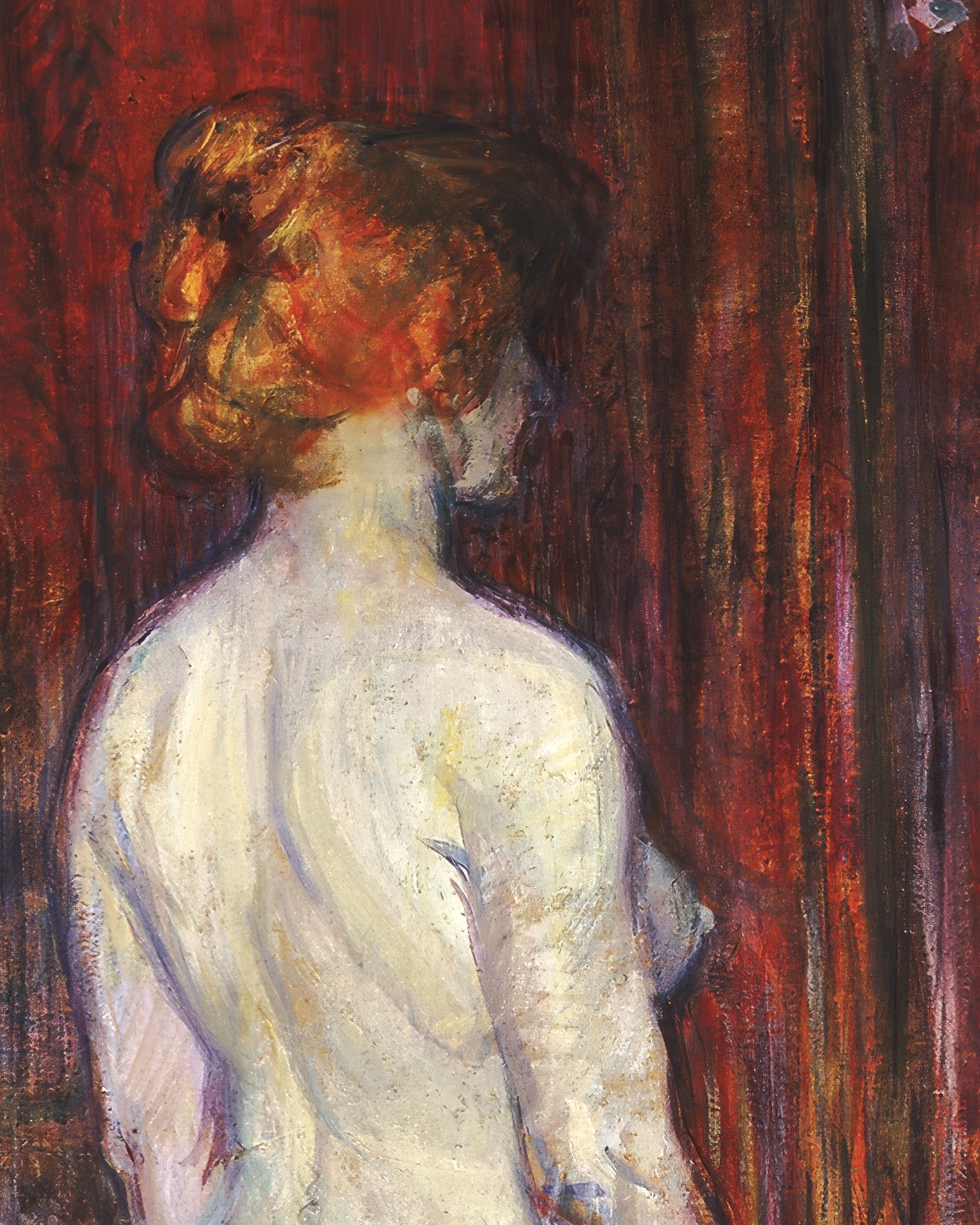 Affiche Femme devant un miroir (1897) par Henri de Toulouse-Lautrec