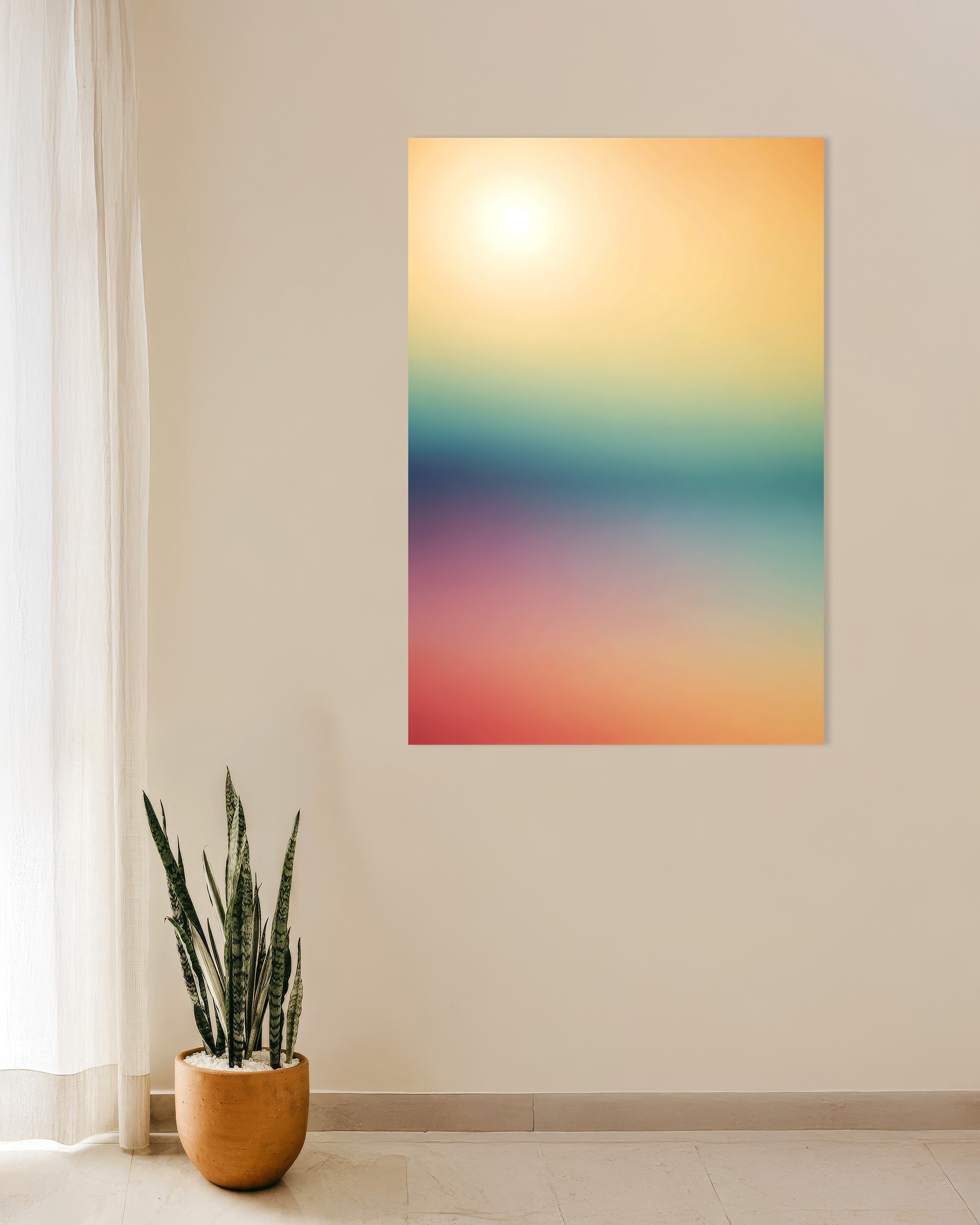 Poster of Soothing Sun Gradient