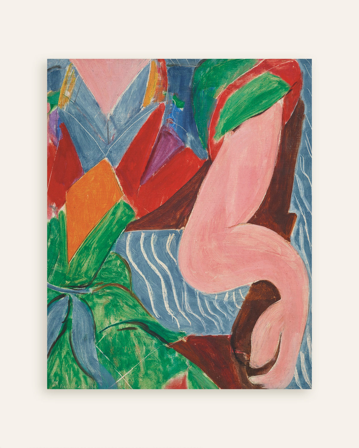 Poster de Le Bras (1938) de Henri Matisse, vignette