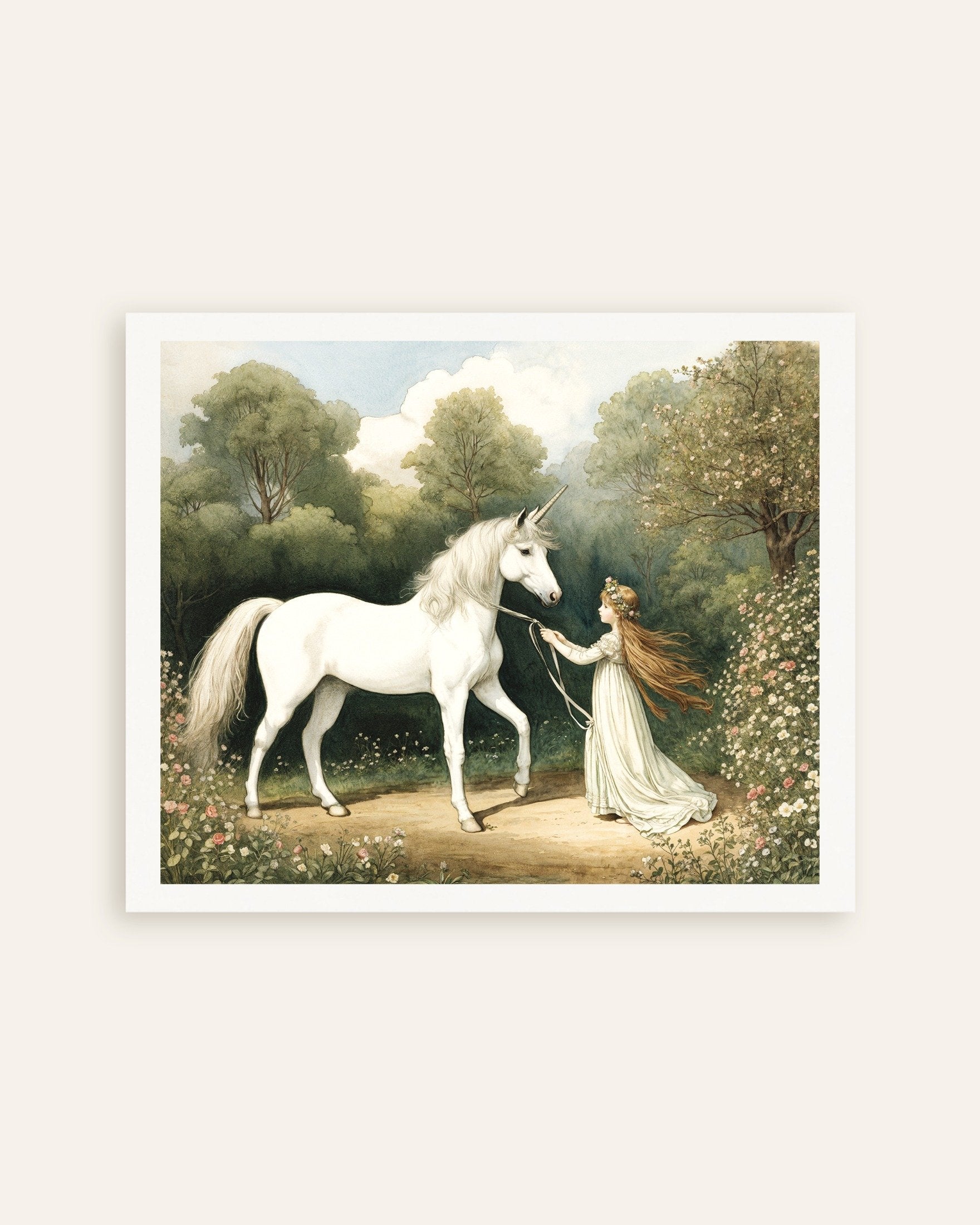 Poster of The Girl and the Unicorn, thumbnail