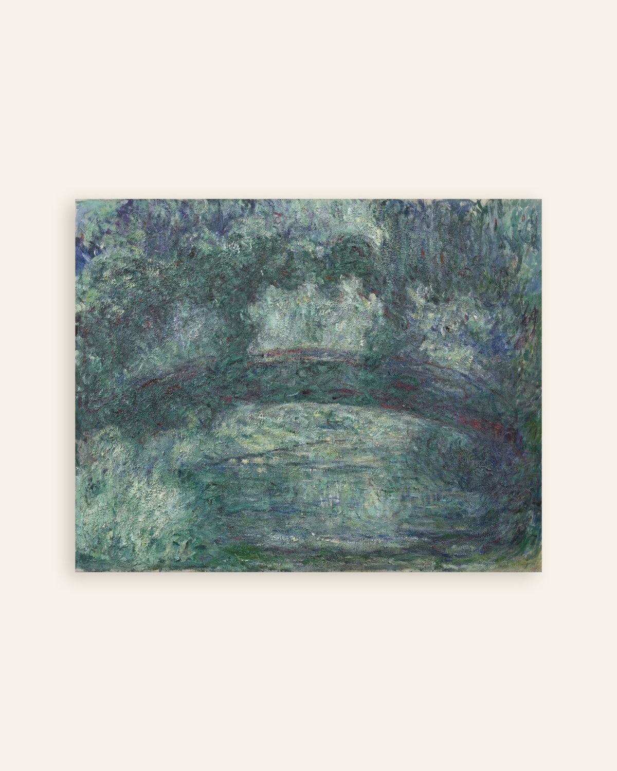 Affiche Le Pont japonais (1919–1924) de Claude Monet, miniature