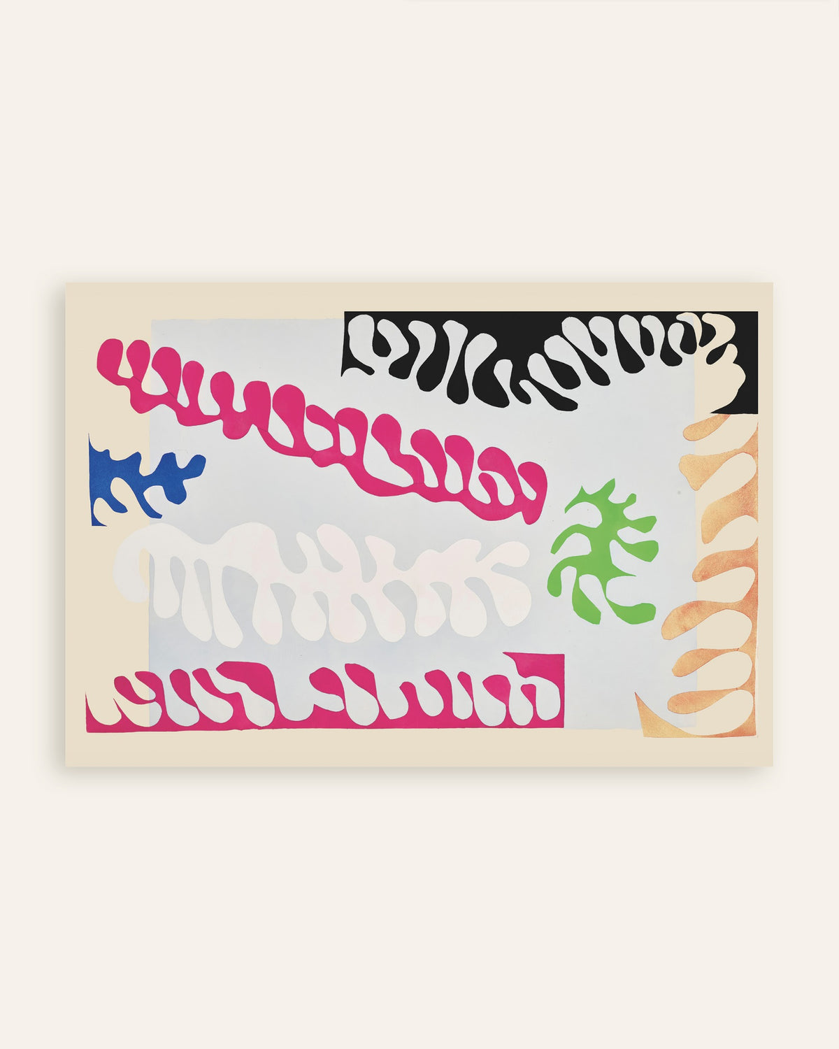 Poster de Le Lagon en rose et blanc (Jazz, 1947) de Henri Matisse, en vignette