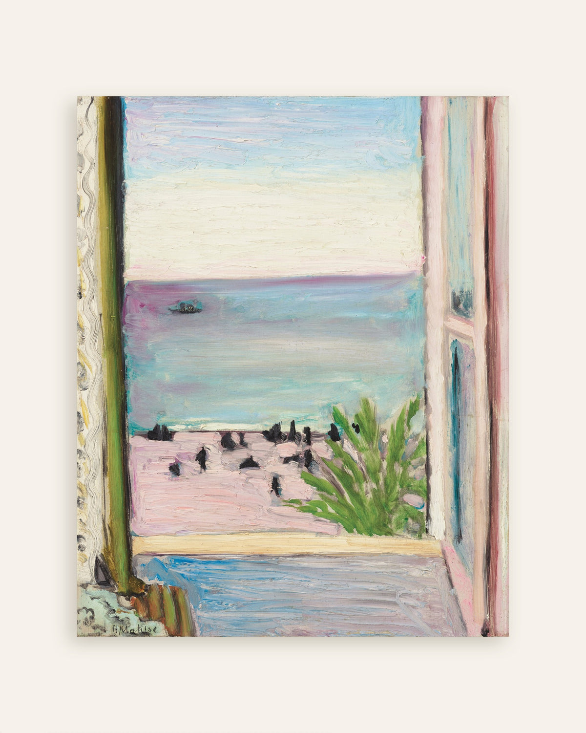 Poster de La Fenêtre ouverte (1918) d’Henri Matisse, en miniature