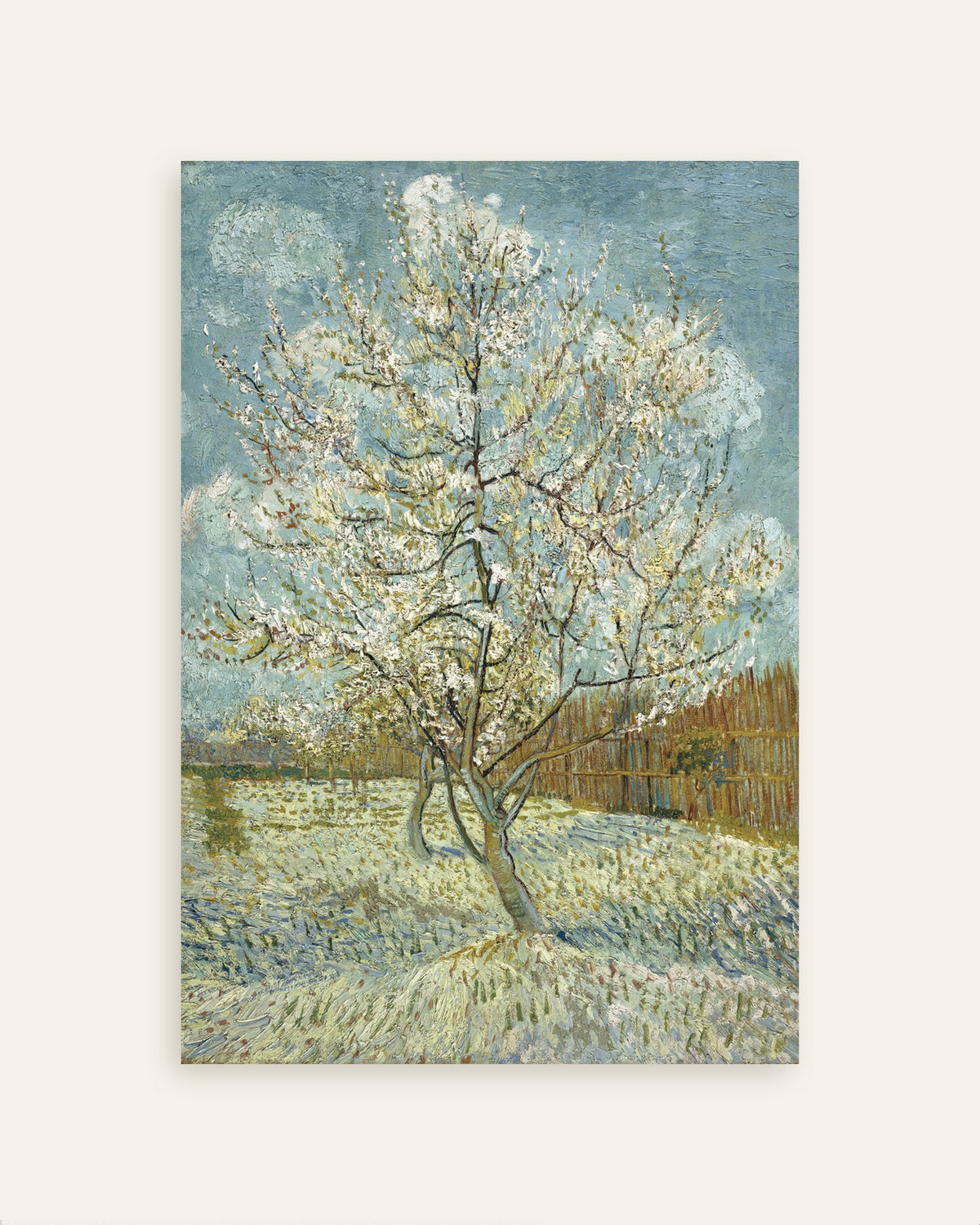 Poster du Pêcher rose (1888), de Vincent van Gogh, miniature