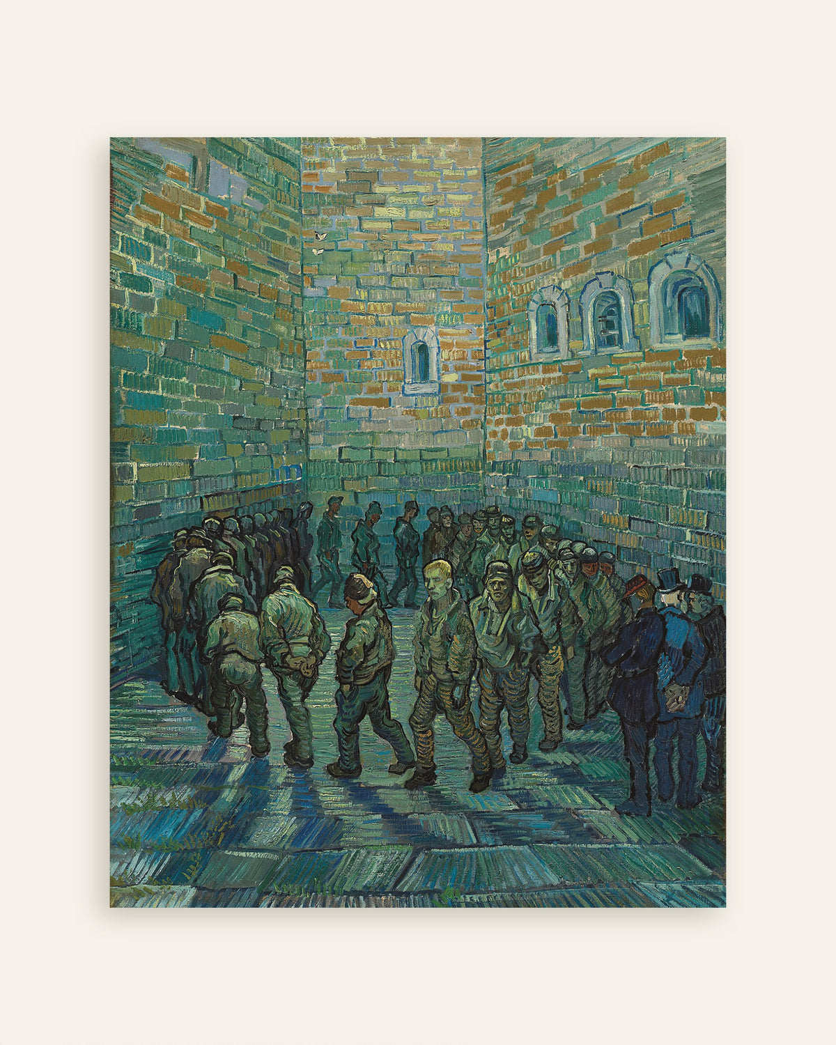 Poster de La Ronde des prisonniers, d’après Doré (1890) de Vincent van Gogh, vignette