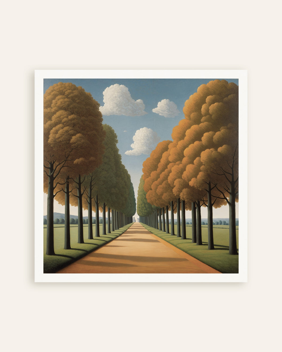 Poster De weg naar de eeuwigheid