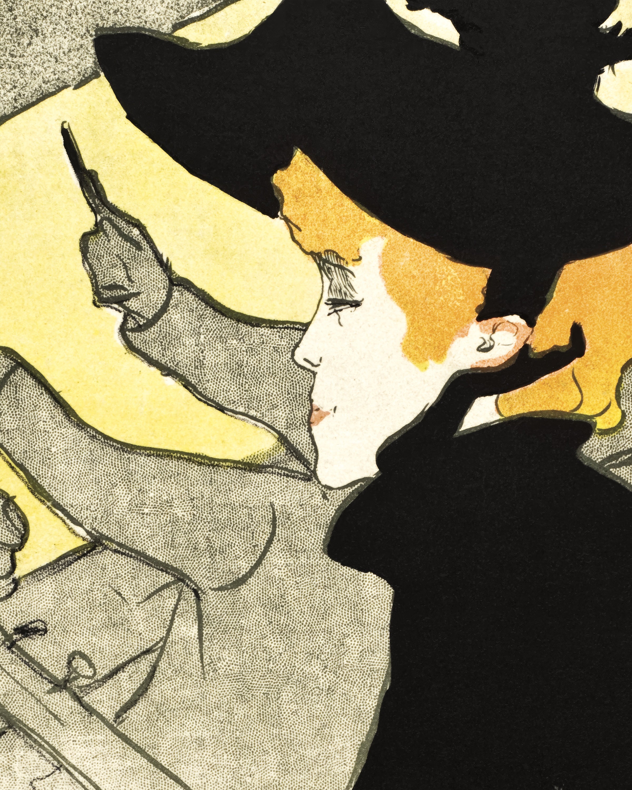 Affiche Divan Japonais (env. 1892–1893) par Henri de Toulouse-Lautrec
