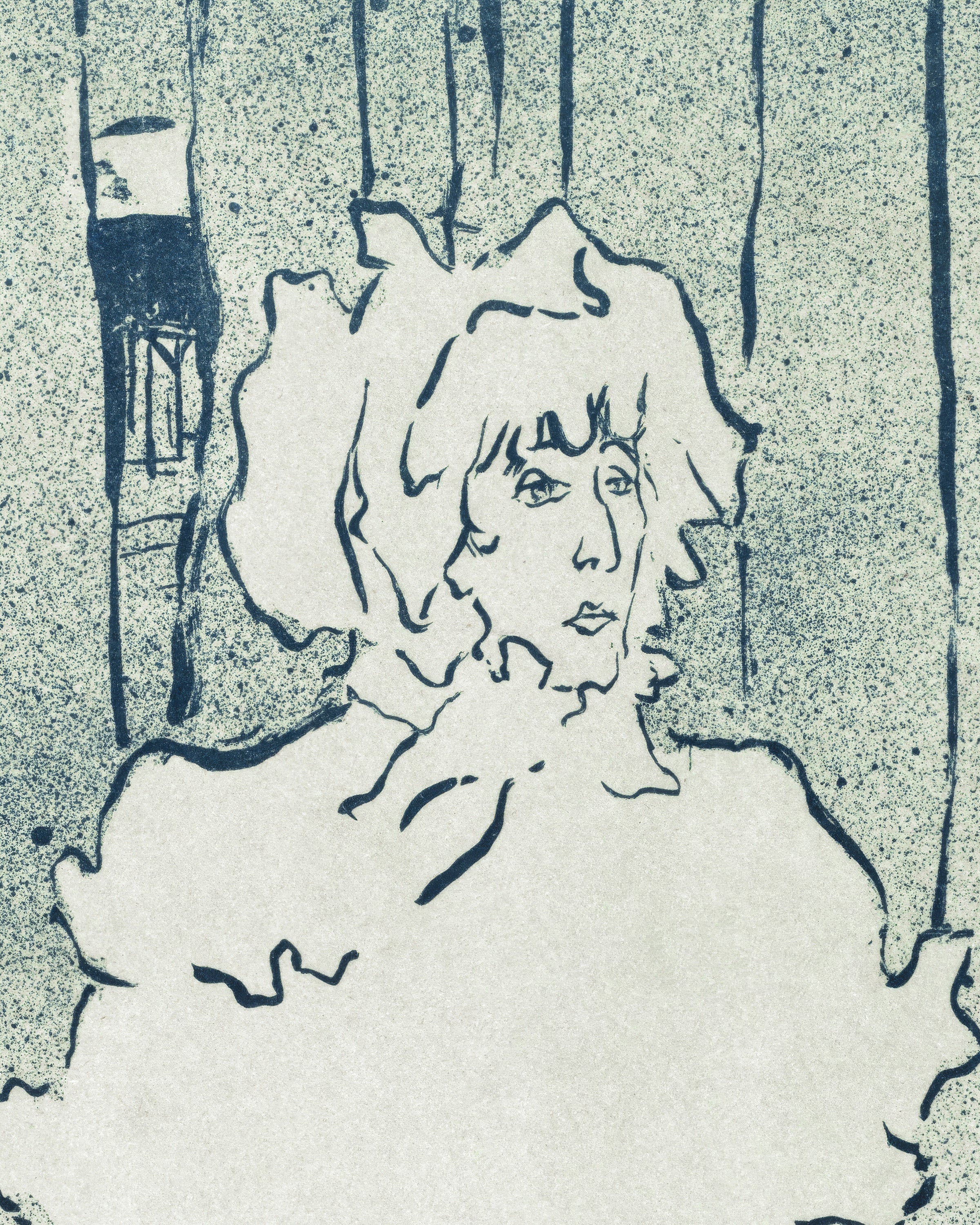 L'affiche La Chatelaine ou le Tocsin (1895) par Henri de Toulouse-Lautrec