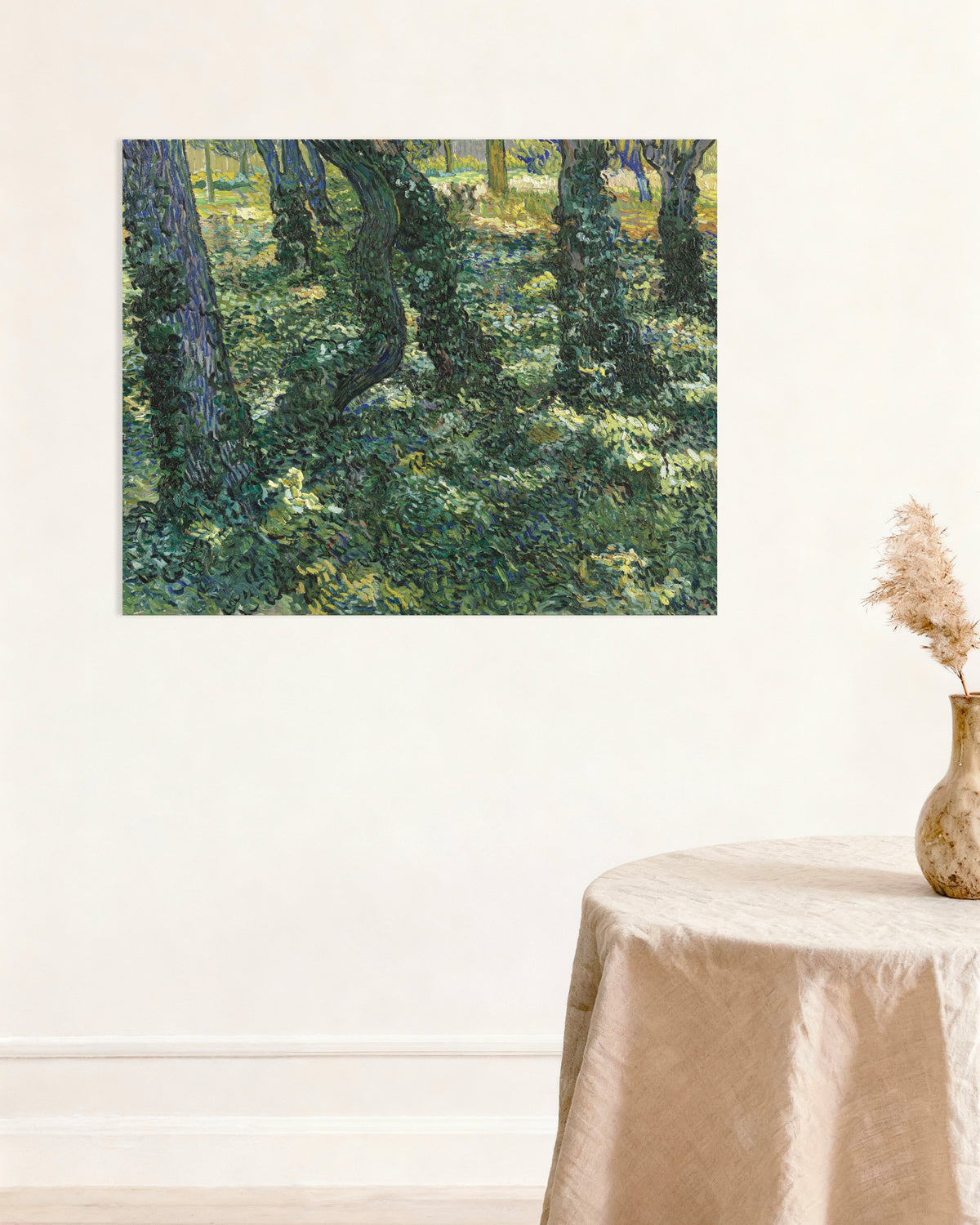 Poster de Sous-bois (1887) de Vincent van Gogh