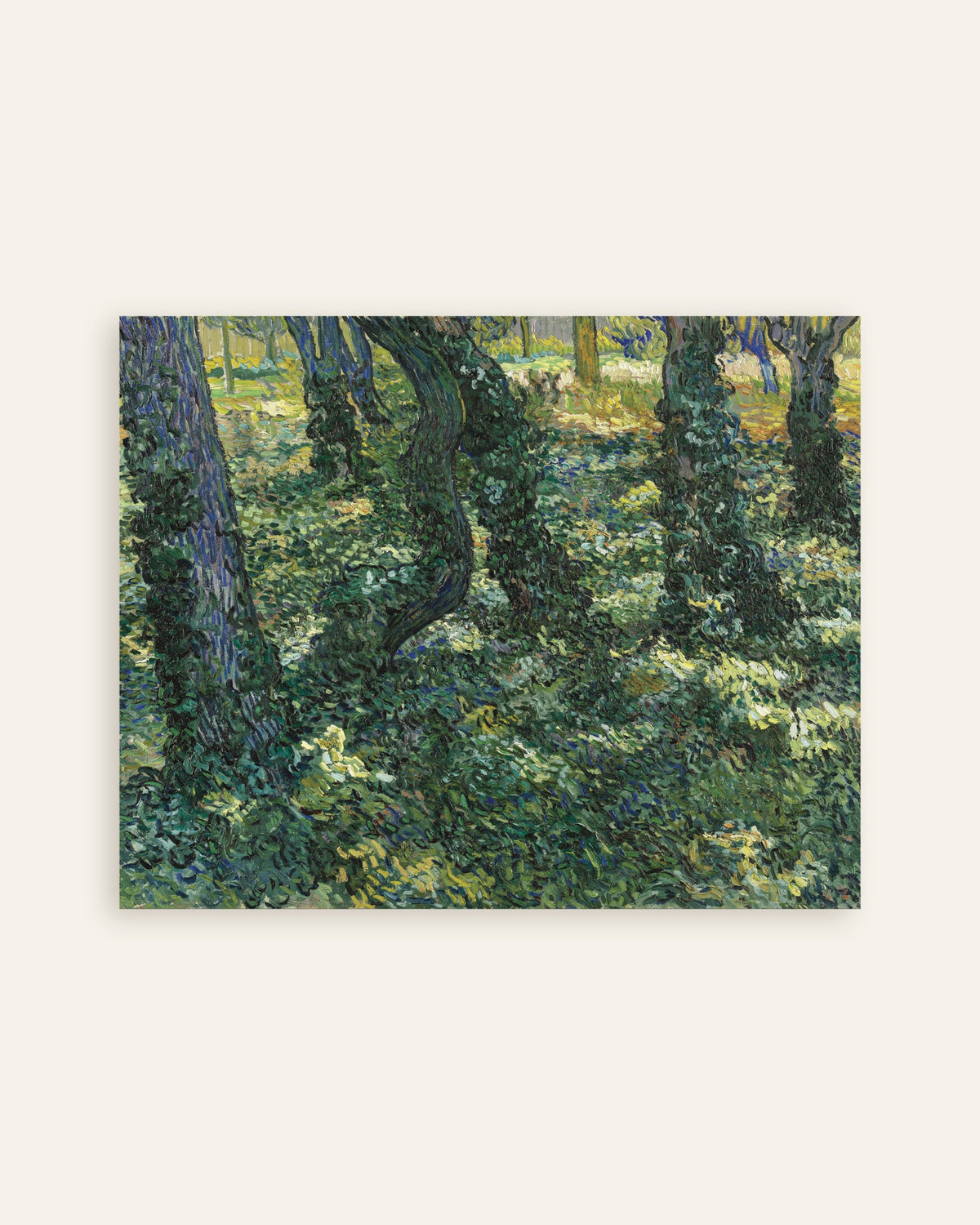 Poster de Sous-bois (1887) de Vincent van Gogh, vignette