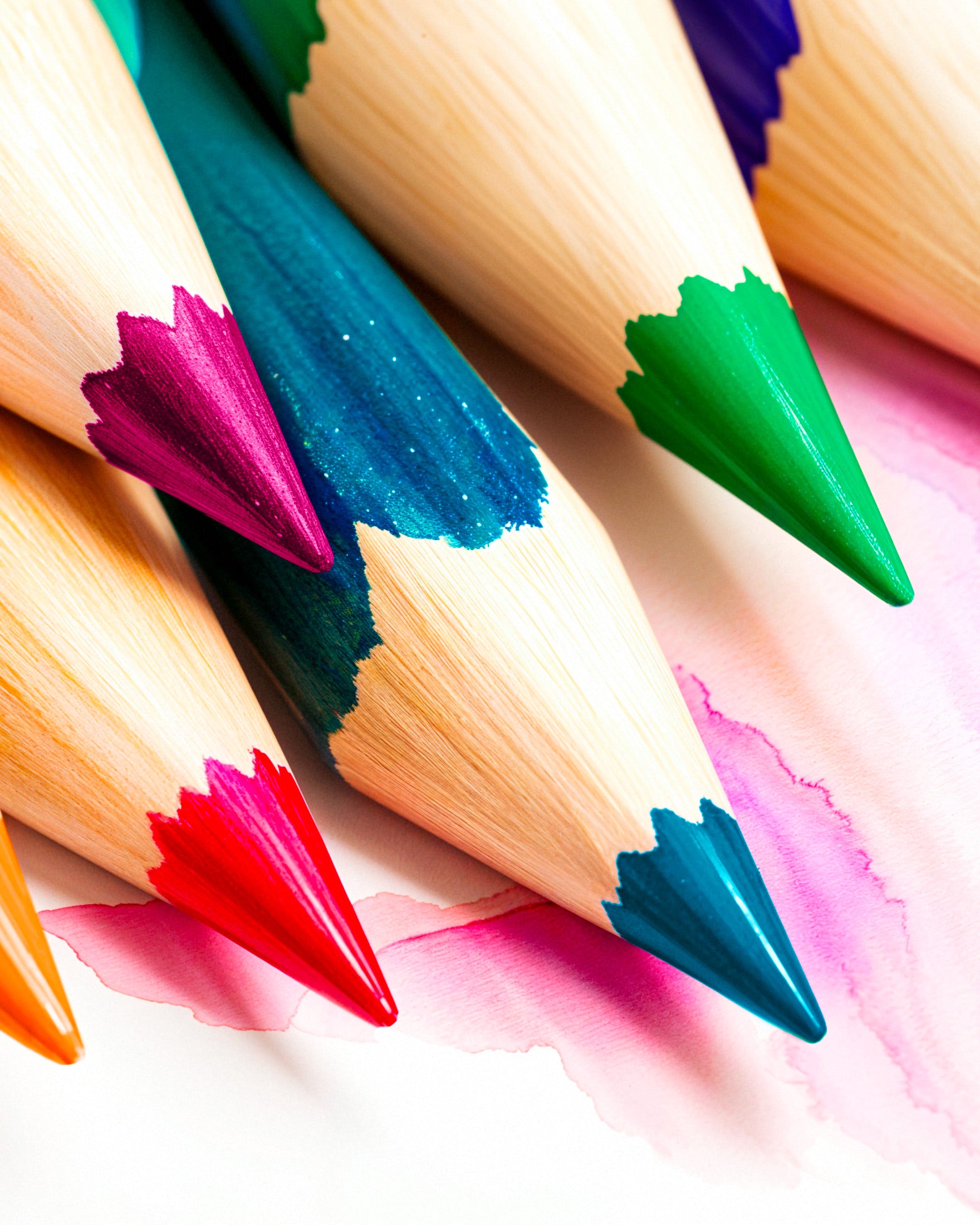 Crayon de couleur aquarellable​ - Affiche